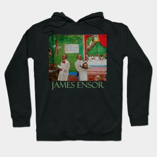 The Dangerous Cooks by James Ensor Hoodie